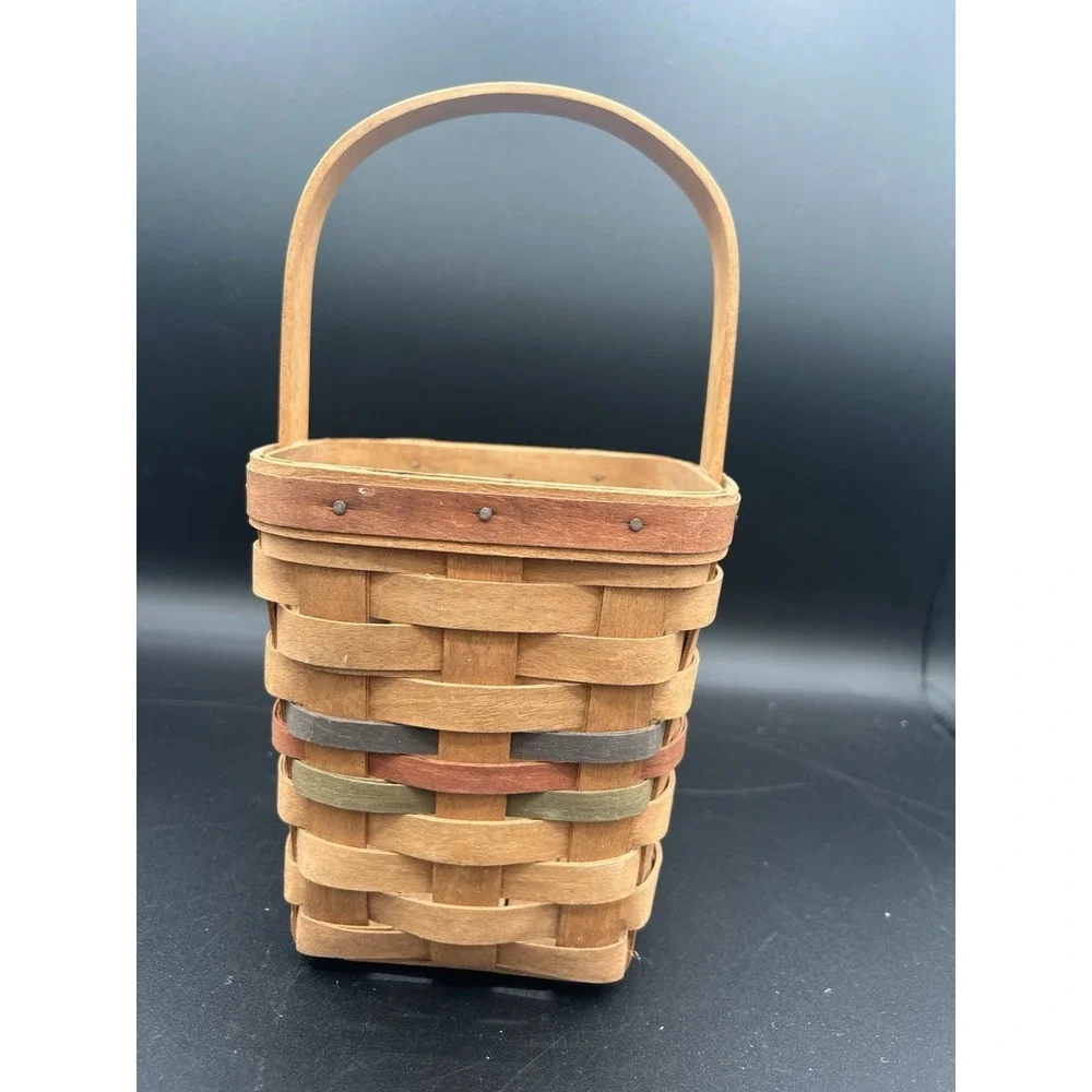 🧺 Longaberger 1992 Shades of Autumn Bittersweet Basket – Retired 🍁🍂✨